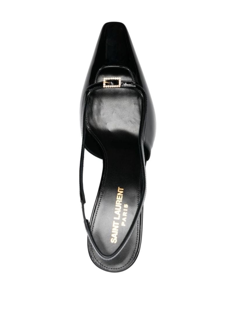 pointed-toe 70mm slingback pumps - 8