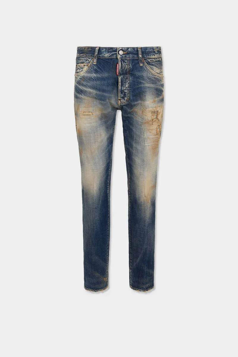 DARK SANDY BURNT TEDDY JEANS - 1