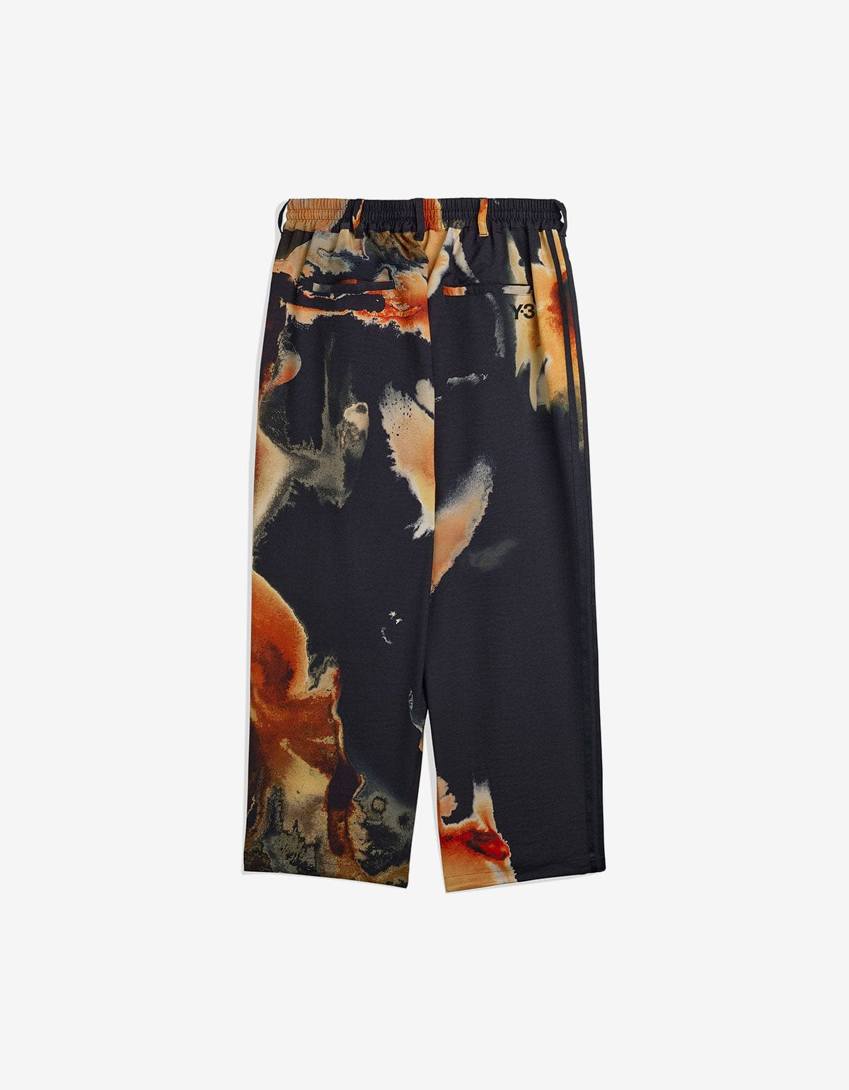 Y-3 Black AOP Sport Uniform Track Pants - 3