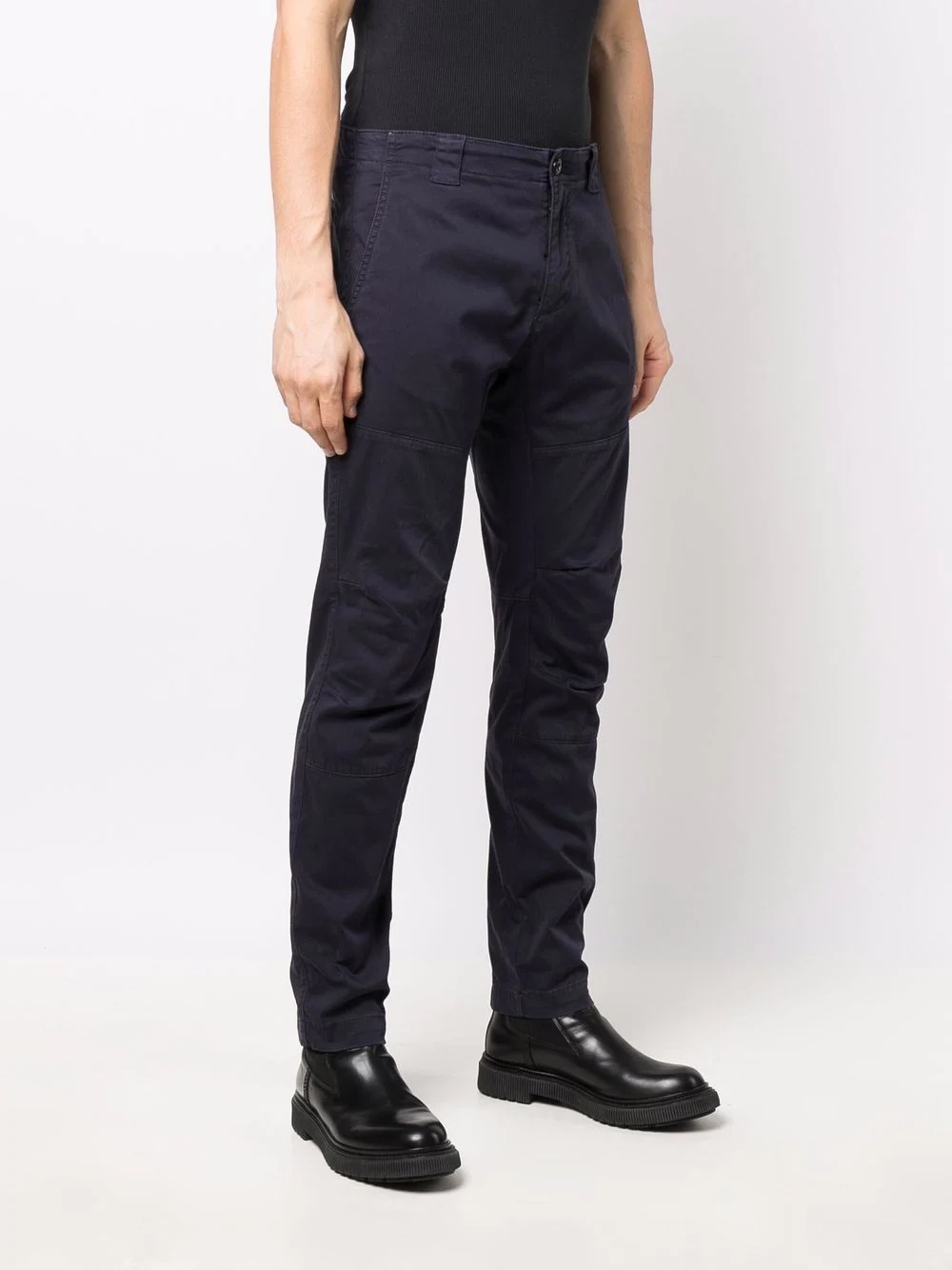 slim-fit chino trousers - 3