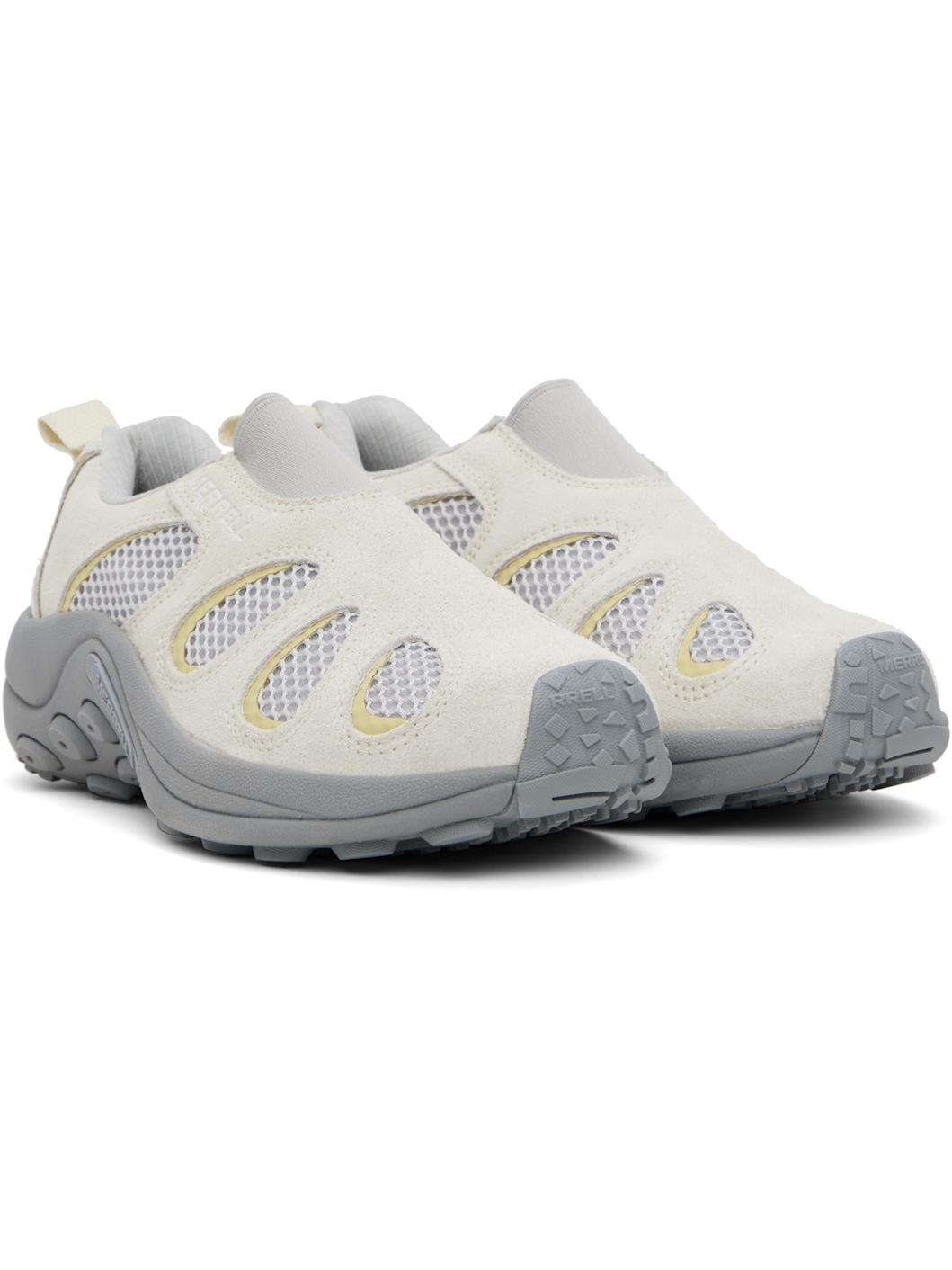 Beige & Gray Jungle Moc Evo Vent 1TRL Sneakers - 4