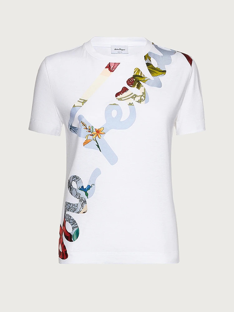 T-SHIRT WITH SIGNATURE - 1