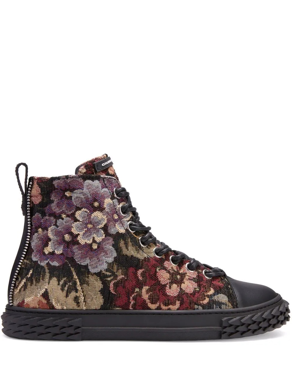 floral-embroidered Blabber sneakers - 1