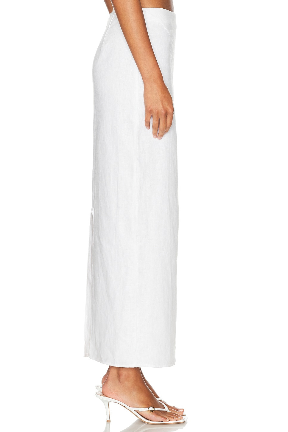 Linen Maxi Skirt - 3