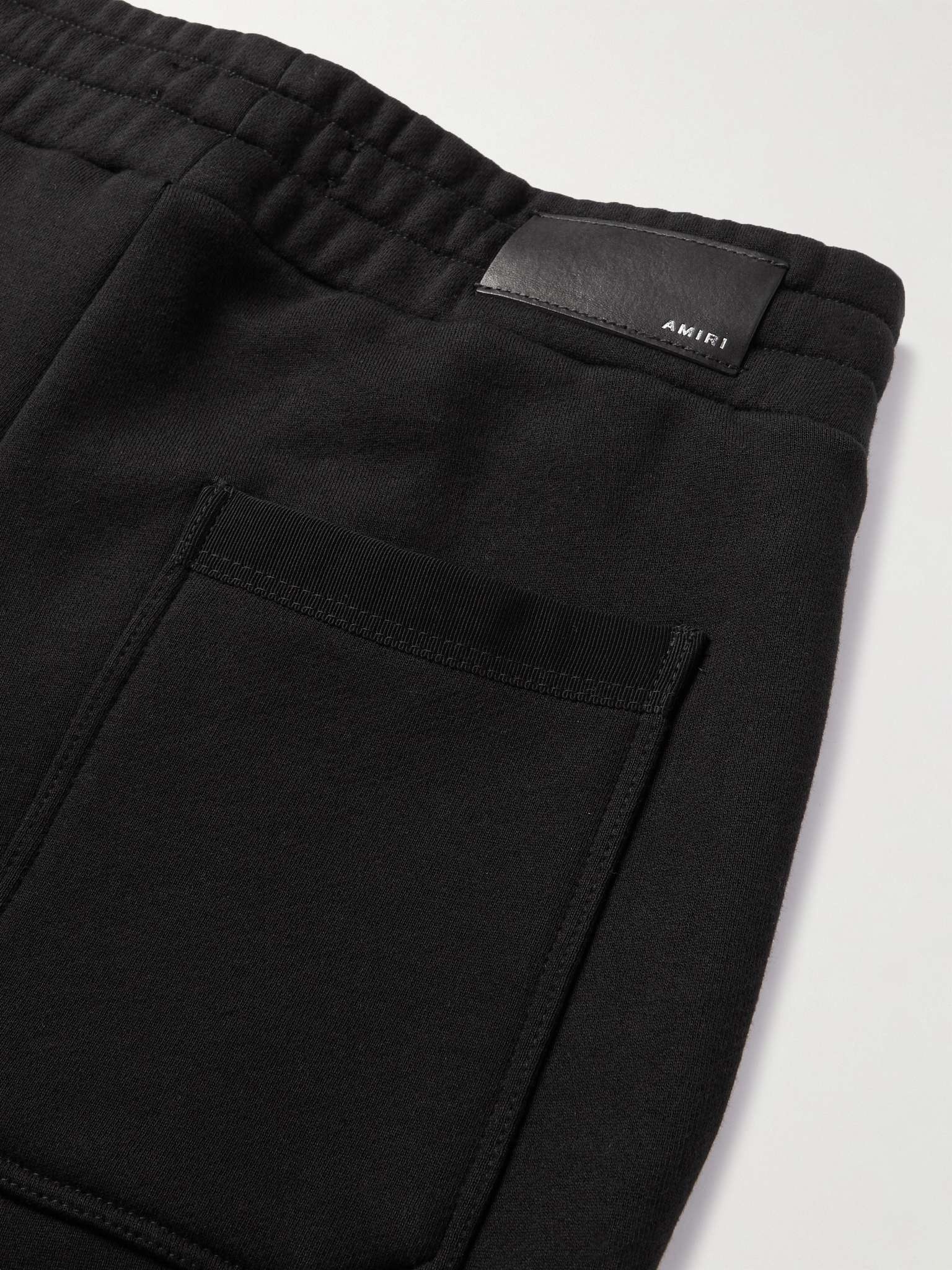 Slim-Fit Tapered Logo-Print Cotton-Jersey Sweatpants - 5