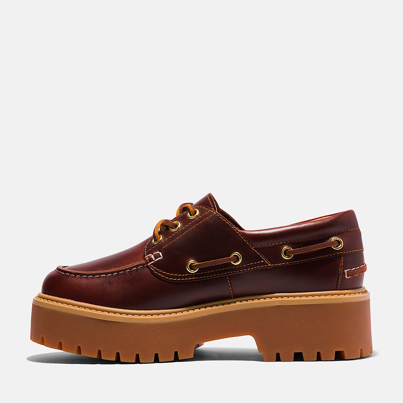 Women’s Stone Street Platform Boat Shoe - 8