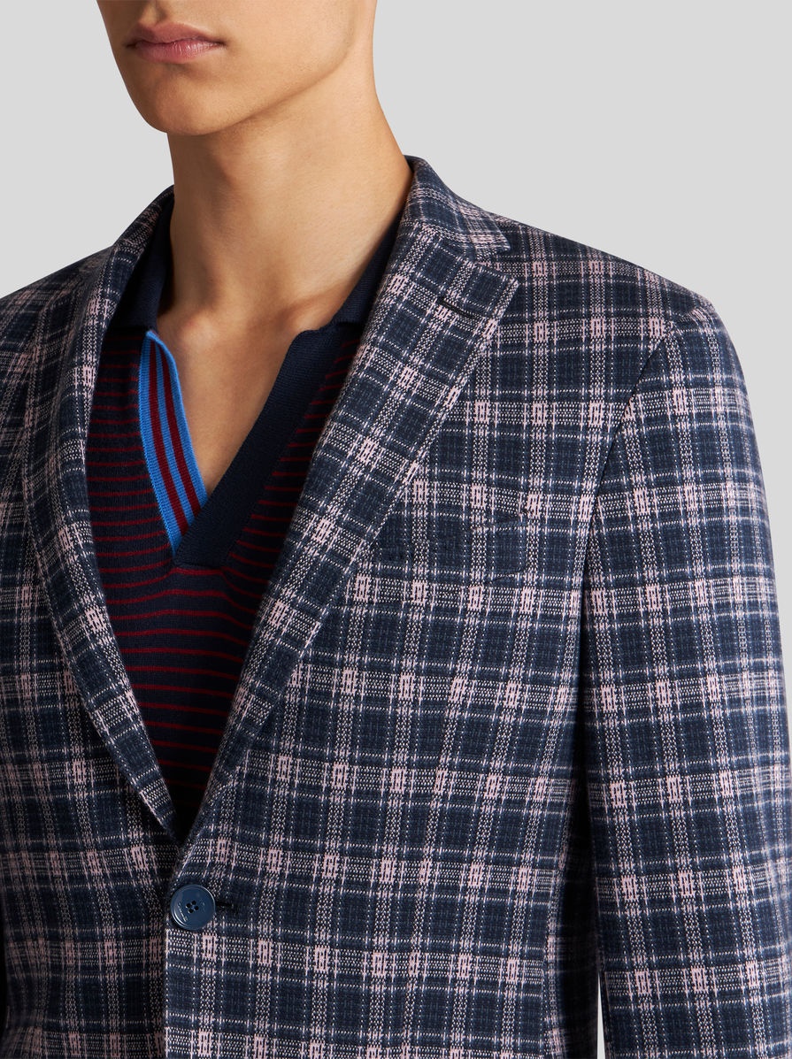CHECK JACKET - 2