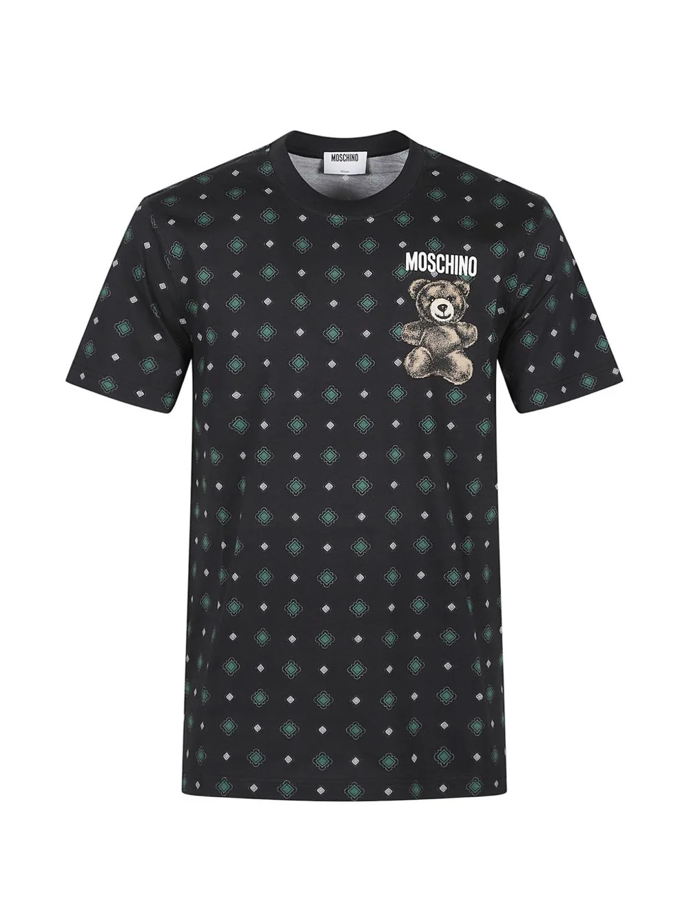 patterned T-shirt - 1
