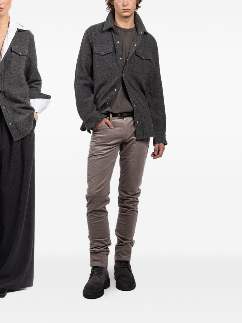 God’s True Cashmere buttoned pocket shirt outlook