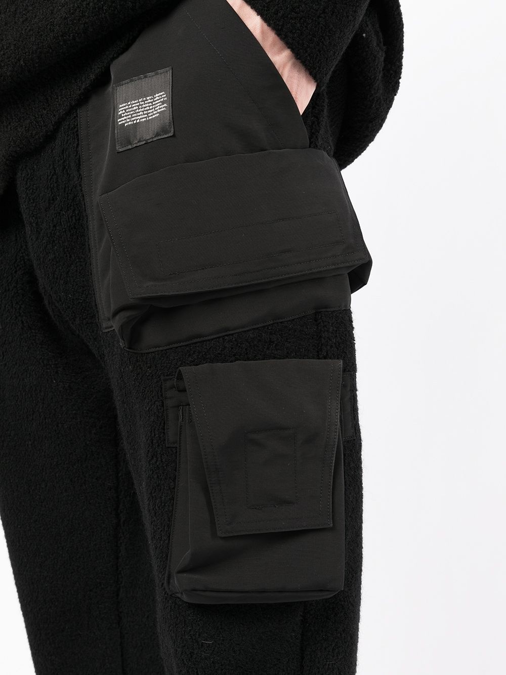 cargo-pocket track pants - 5