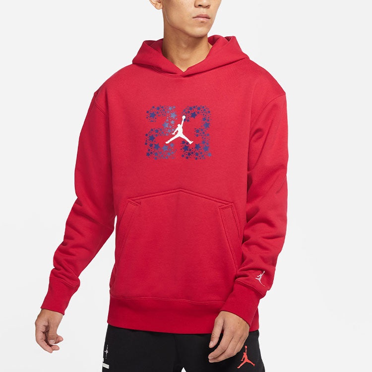 Men's Air Jordan Sport Fleece Knit Pullover Hooded Sports Mystery DJ0220-652 - 4