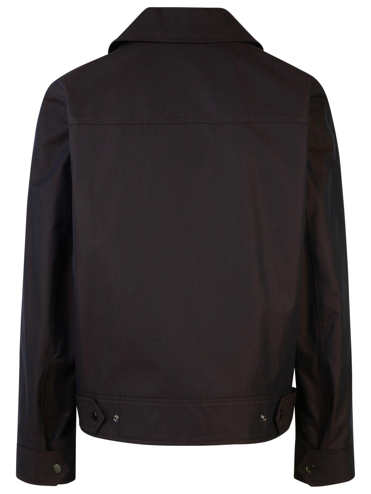 Burberry Black Cotton Jacket Man - 3
