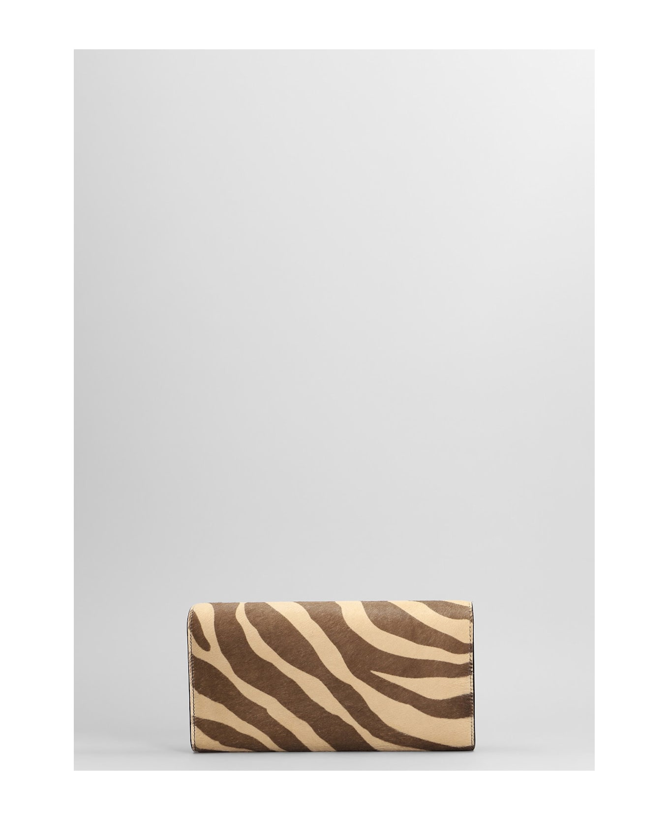 Emmie Clutch In Beige Pony Skin - 3