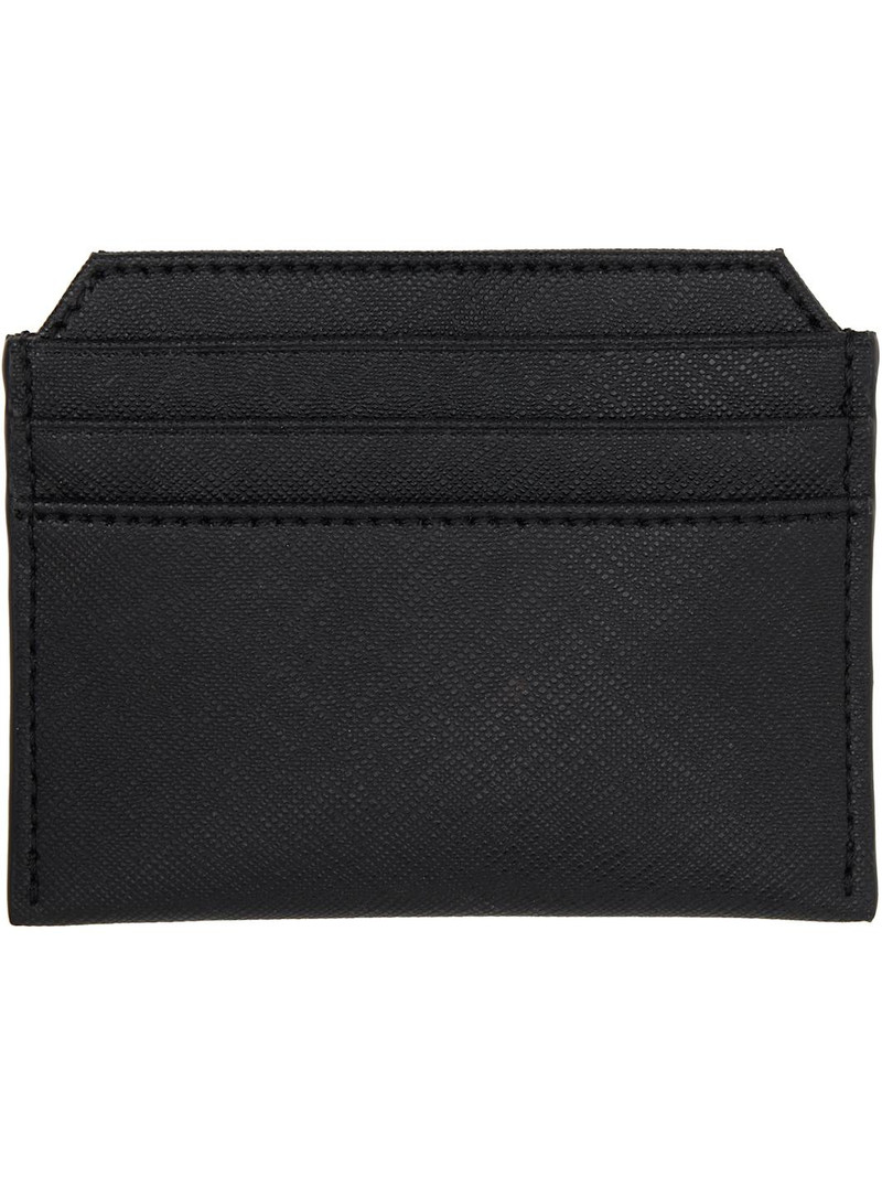 Vivienne Westwood Black Slim Card Holder outlook
