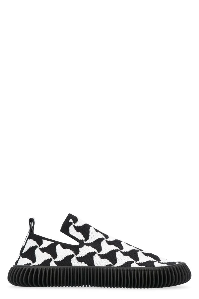 BOTTEGA VENETA RIPPLE SLIP-ON SNEAKERS - 1