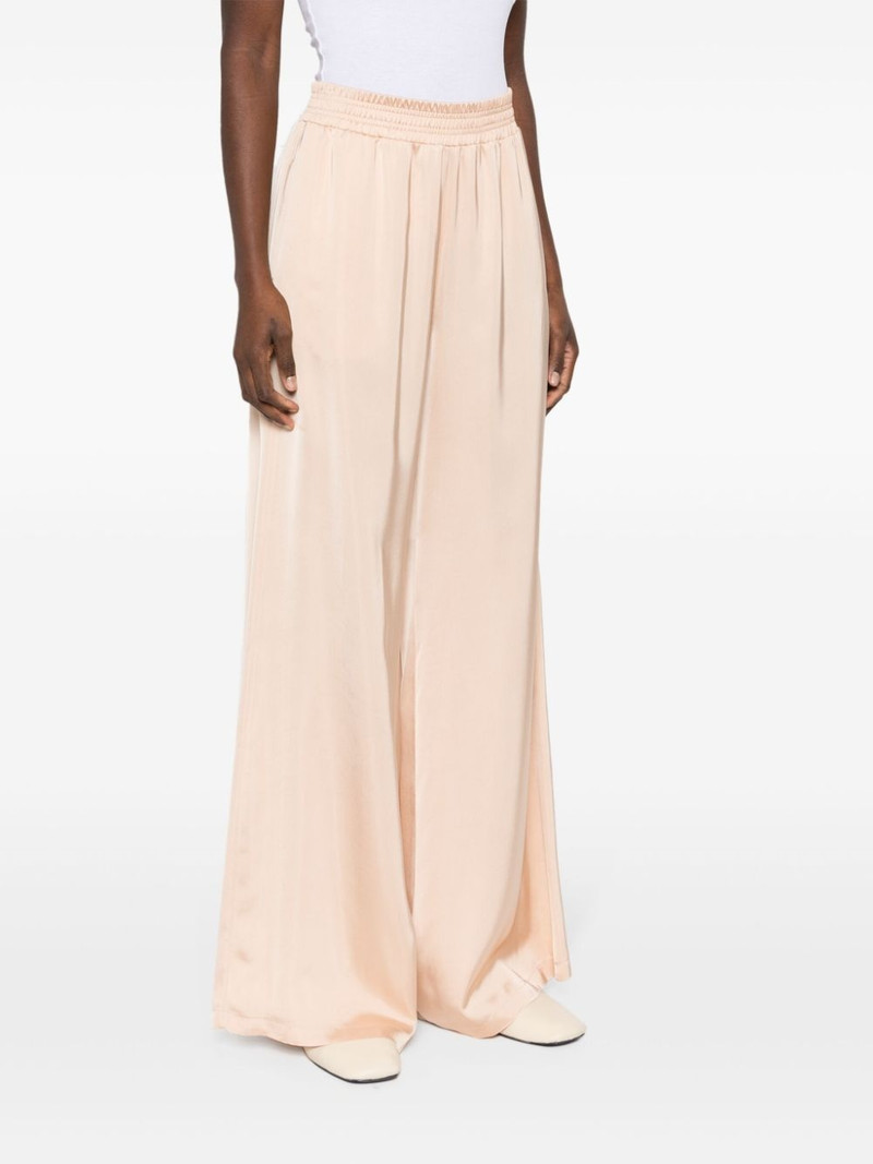 satin wide-leg trousers 3
