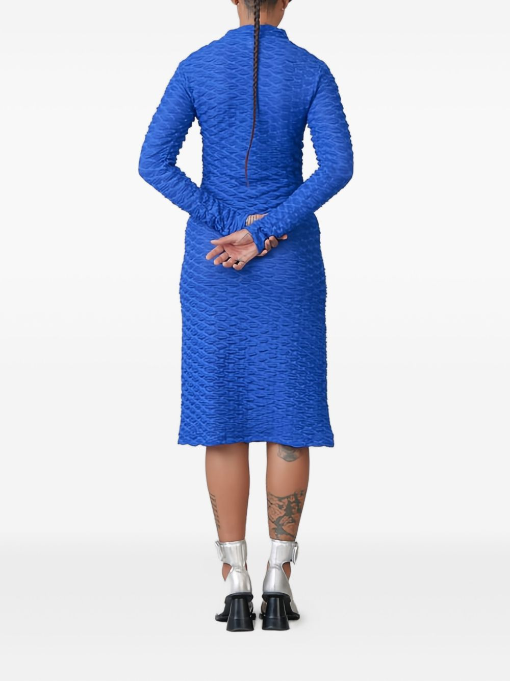 Bubble midi dress - 3