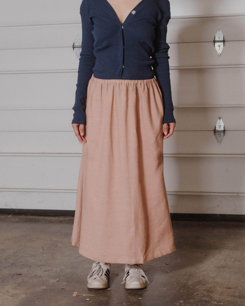 Ponte Skirt - Hemp 1