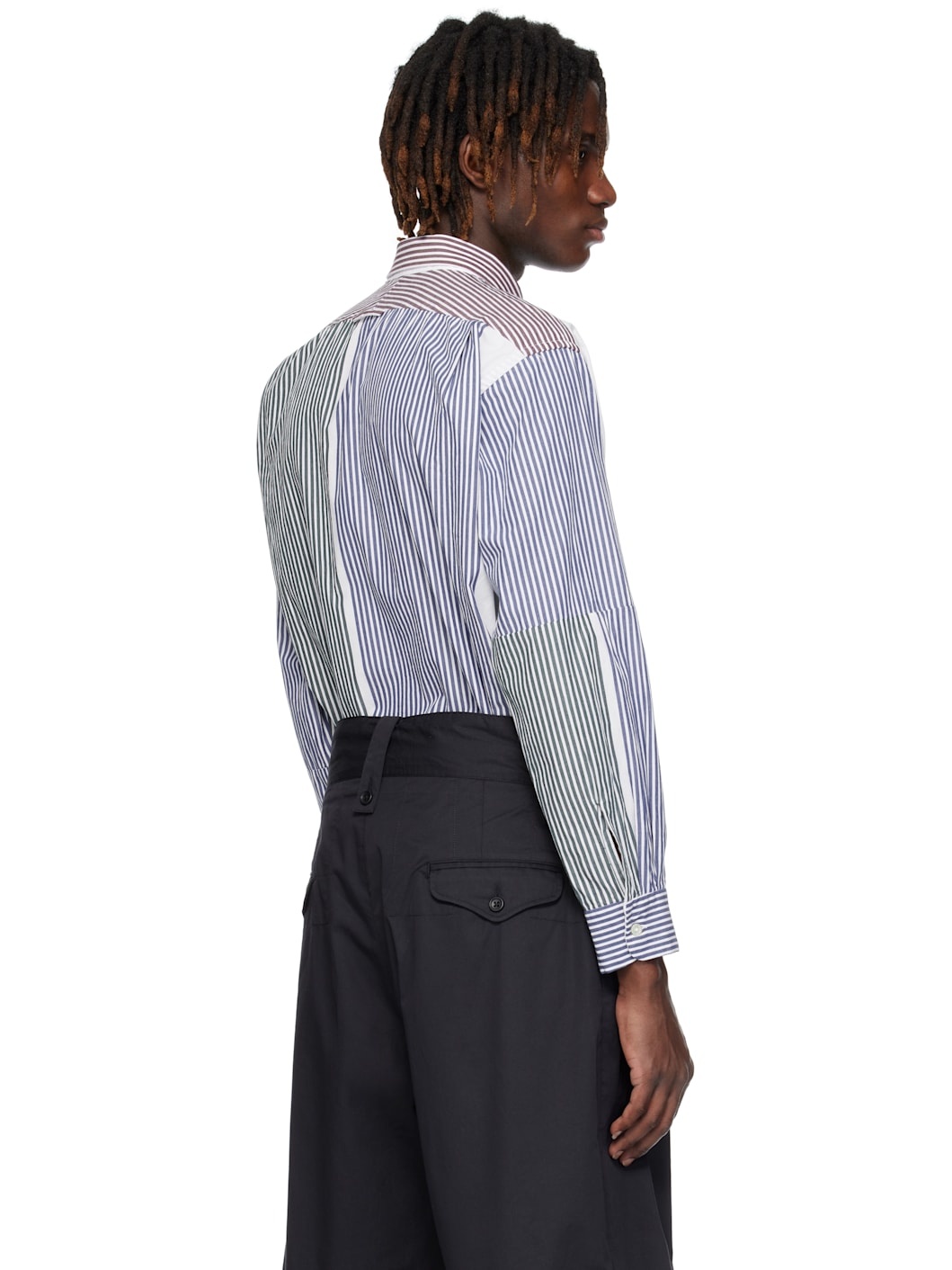 Multicolor Short Collar Shirt - 3
