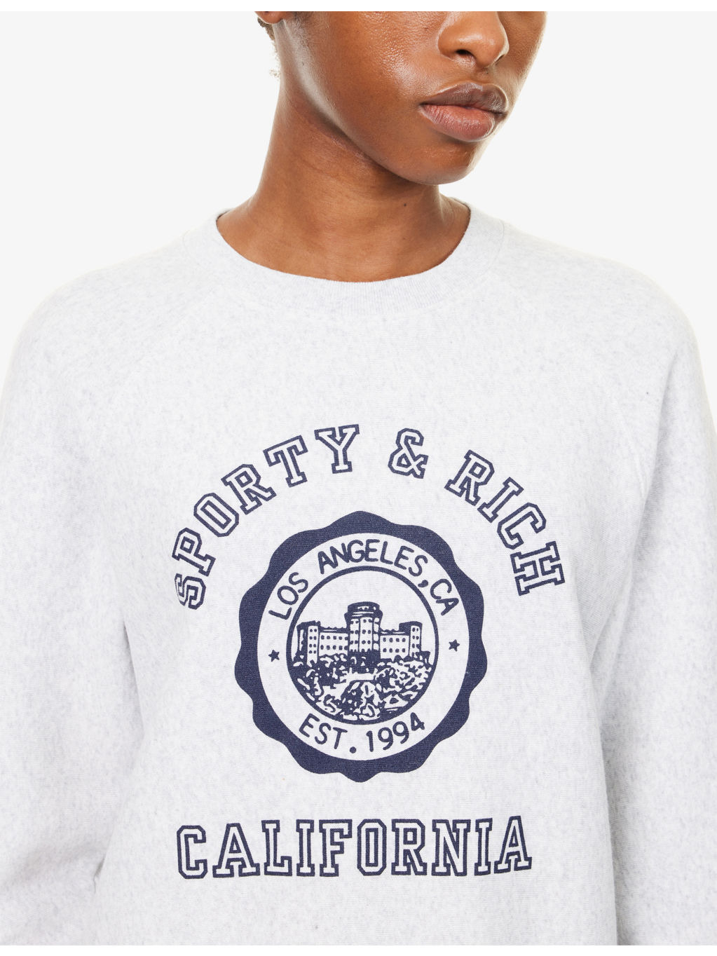 California Logo-Emblem Cotton-Blend Sweatshirt - 5
