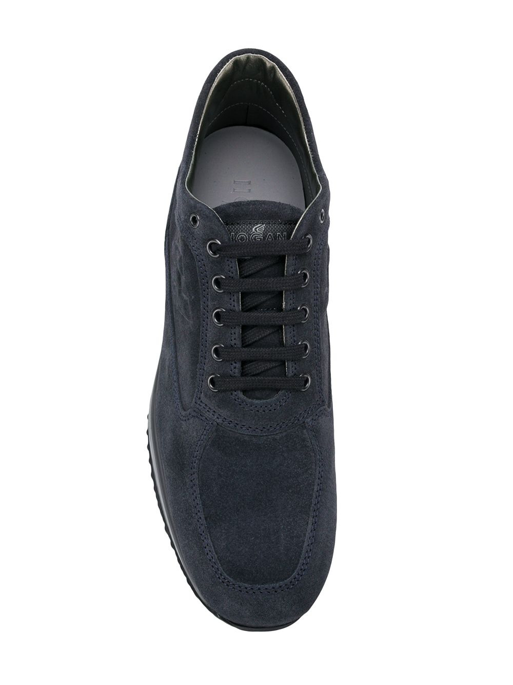 side logo sneakers - 4