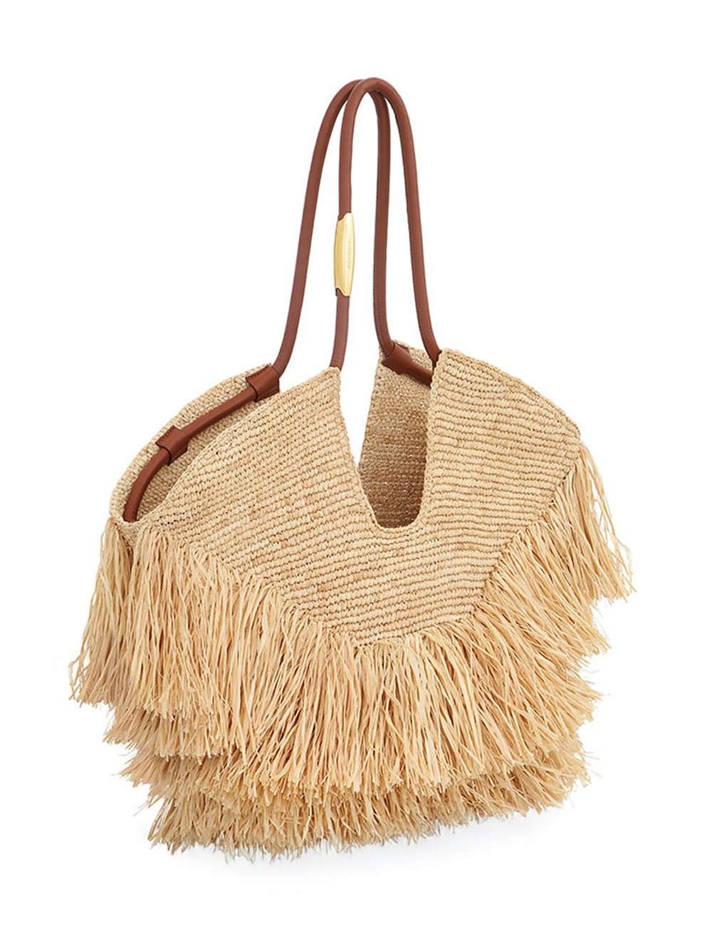 GOLDENTIME MEDIUM FRINGE TOTE - 3