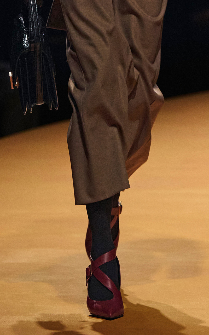 Sloan Leather Pumps burgundy 2