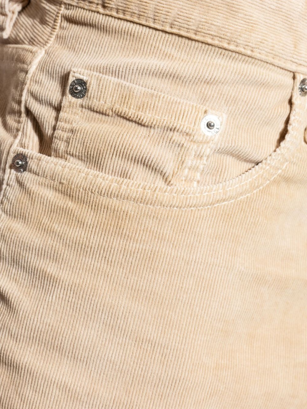 corduroy wide-leg trousers - 5