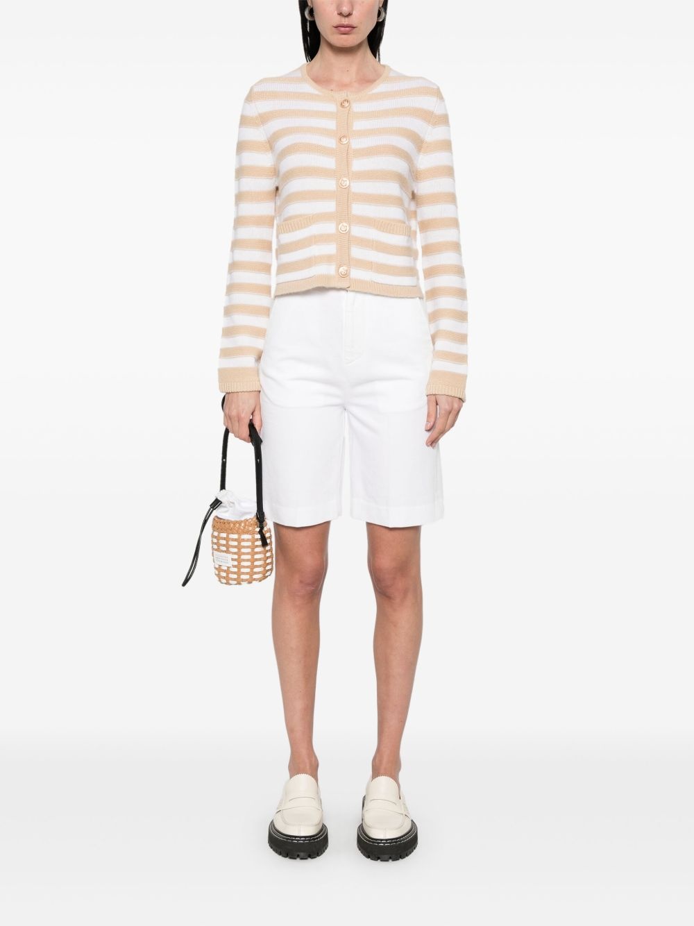 striped cardigan - 2