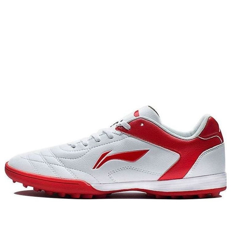 Li-Ning Training Soccer Shoes TF 'White Red' ASTQ011-1 - 1