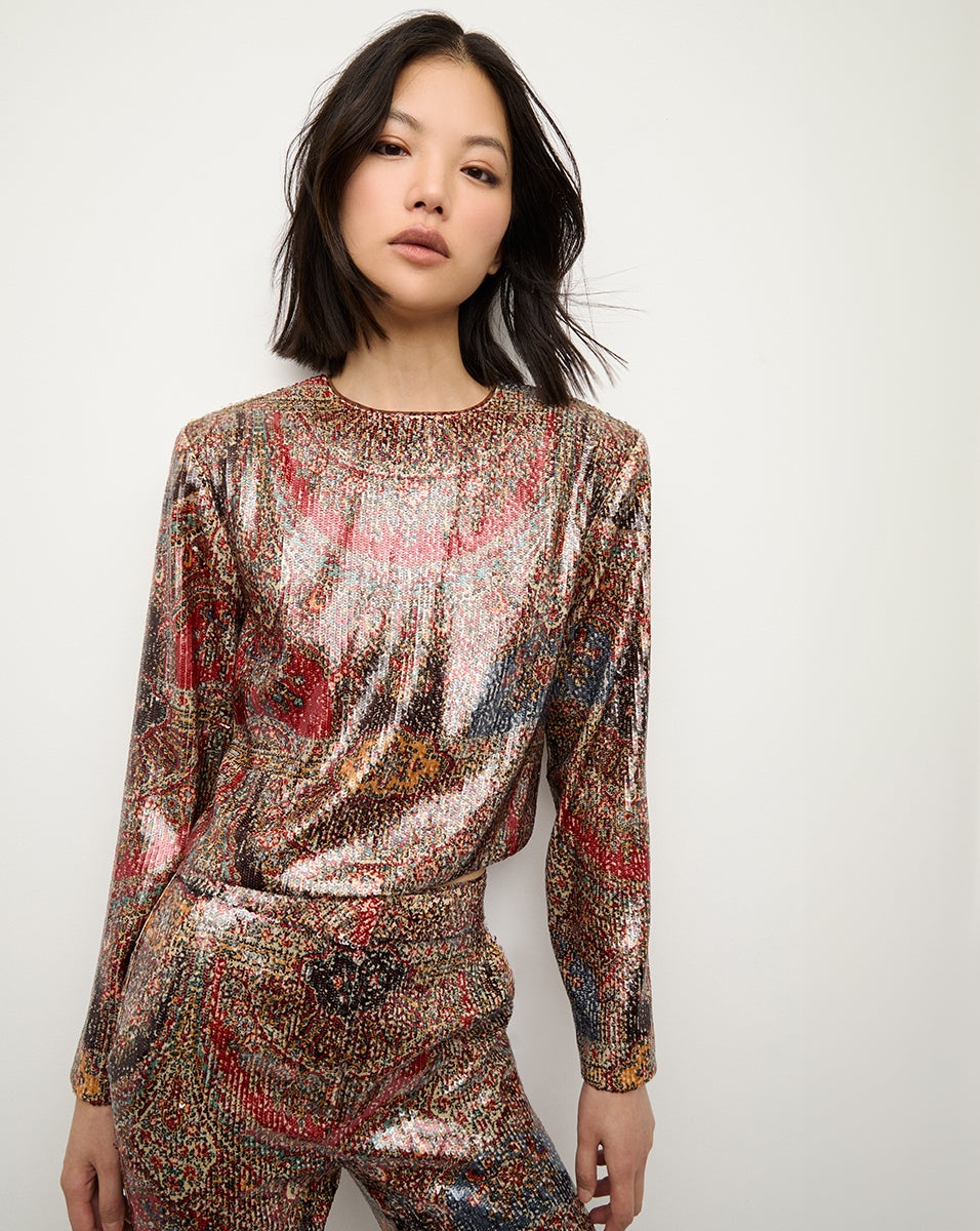 KIPPA SEQUIN TOP - 2