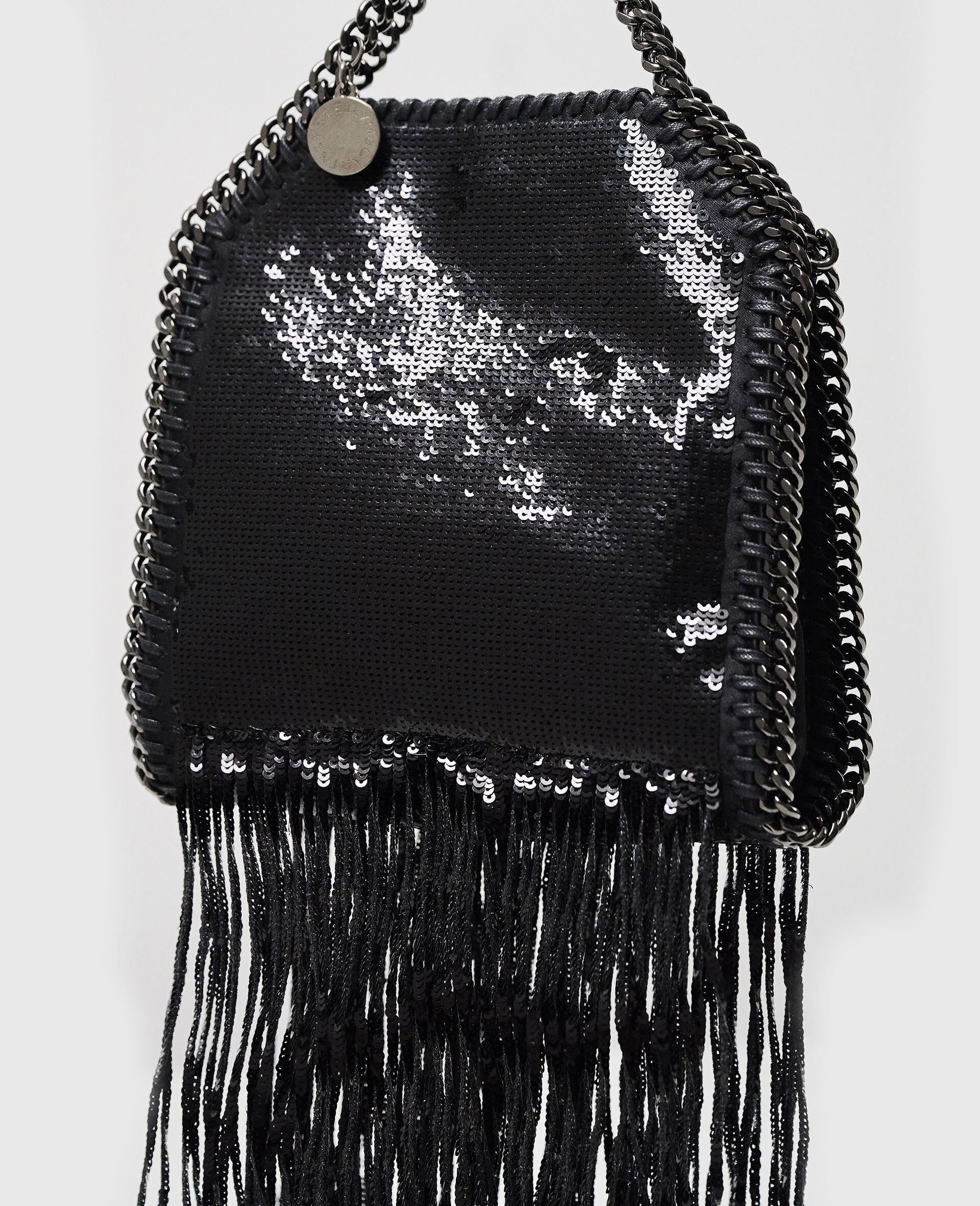 Limited-Edition Falabella Sequin Fringe Tiny Tote Bag - 3