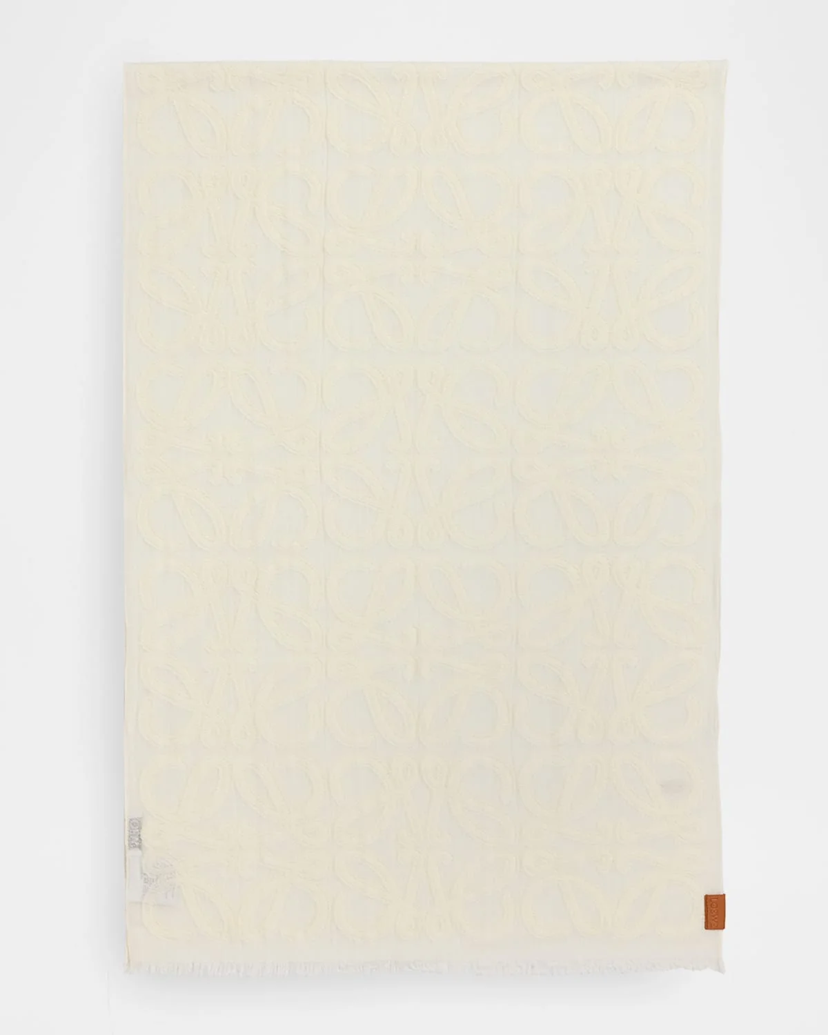 Anagram Fil Coupe Wool Silk Scarf - 1