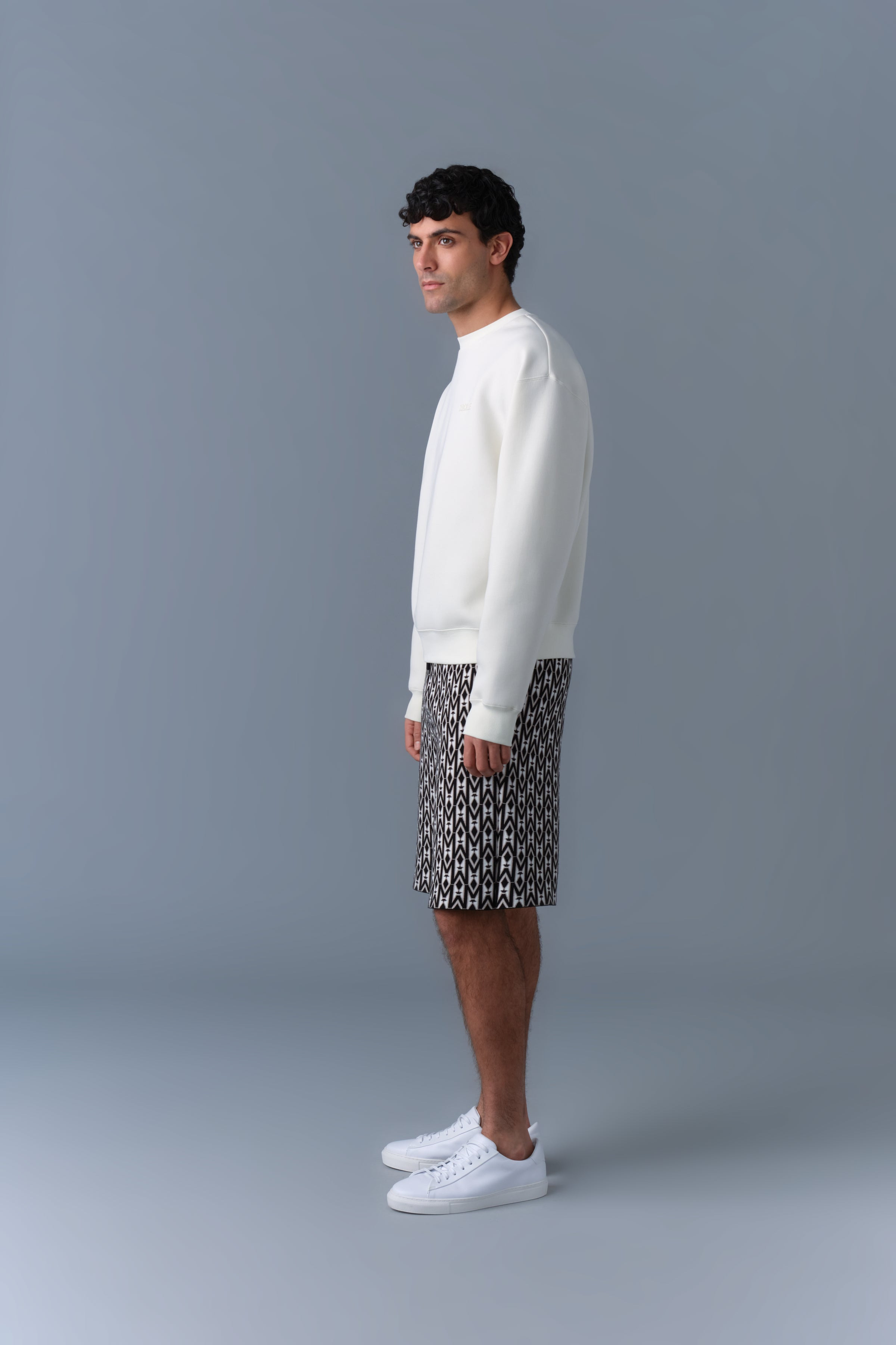 JULIAN Double-Face Jersey Sweatshirt - 3