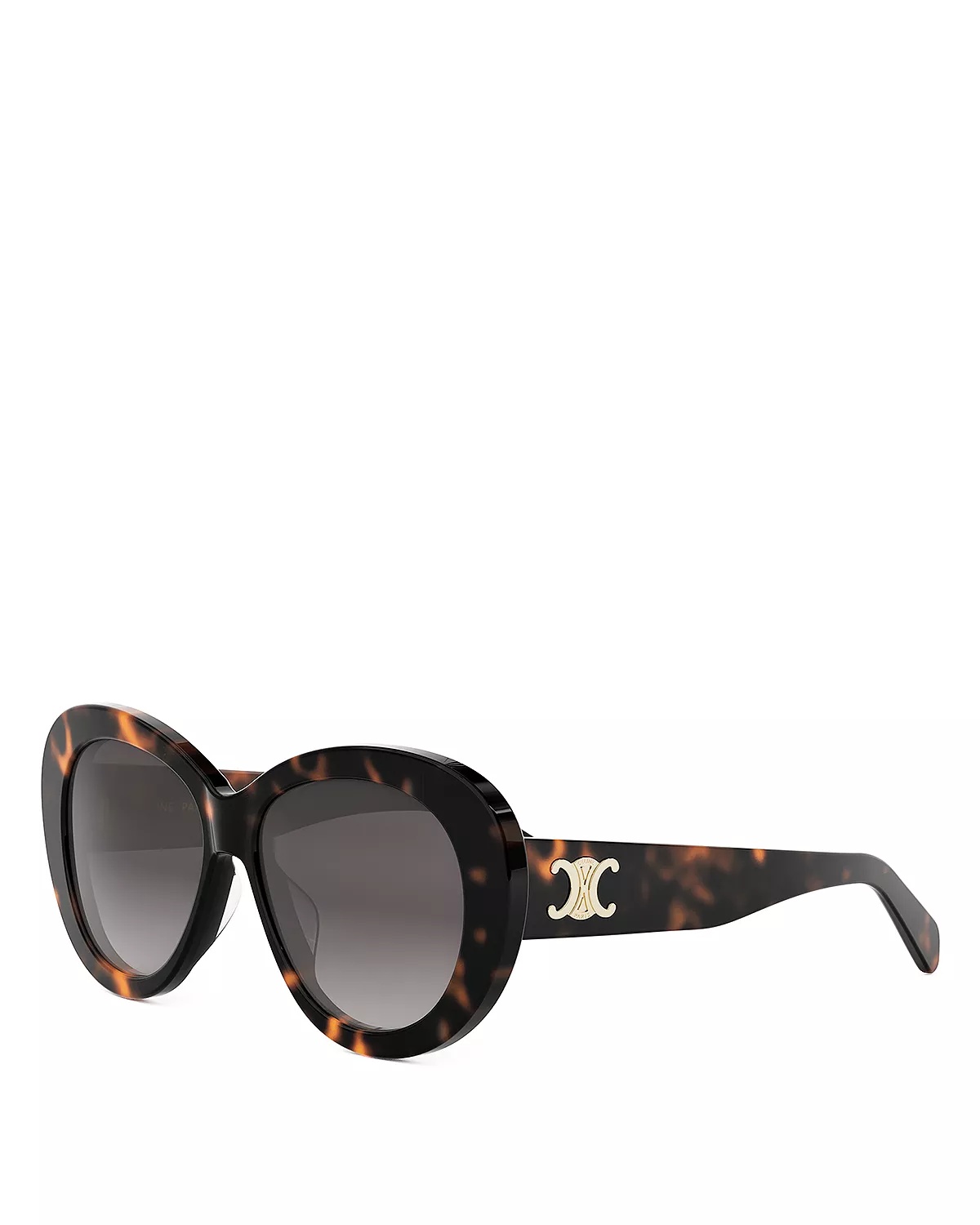 Triomphe Black Butterfly Sunglasses, 55mm - 1