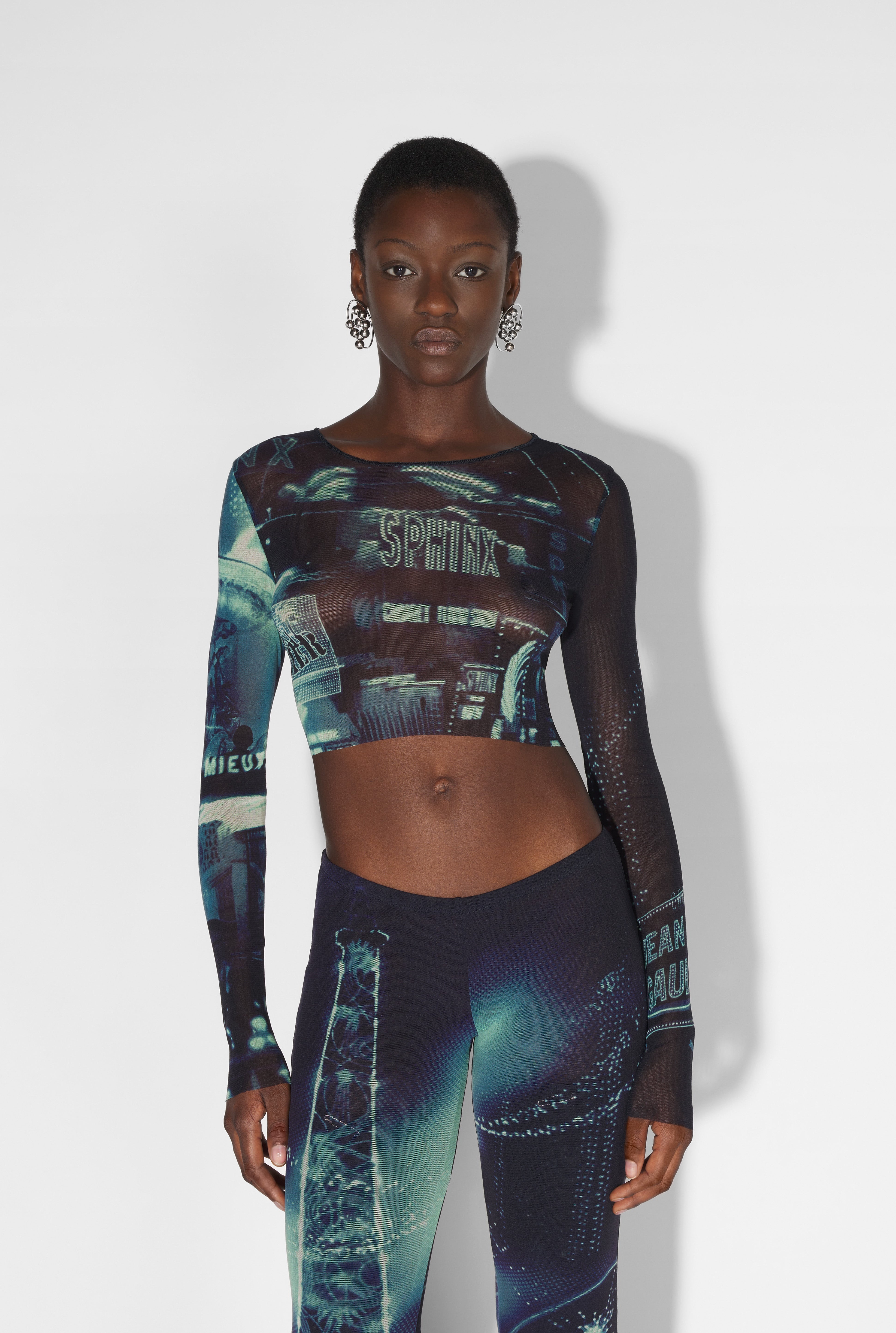 THE BLUE PIGALLE CROP TOP - 1