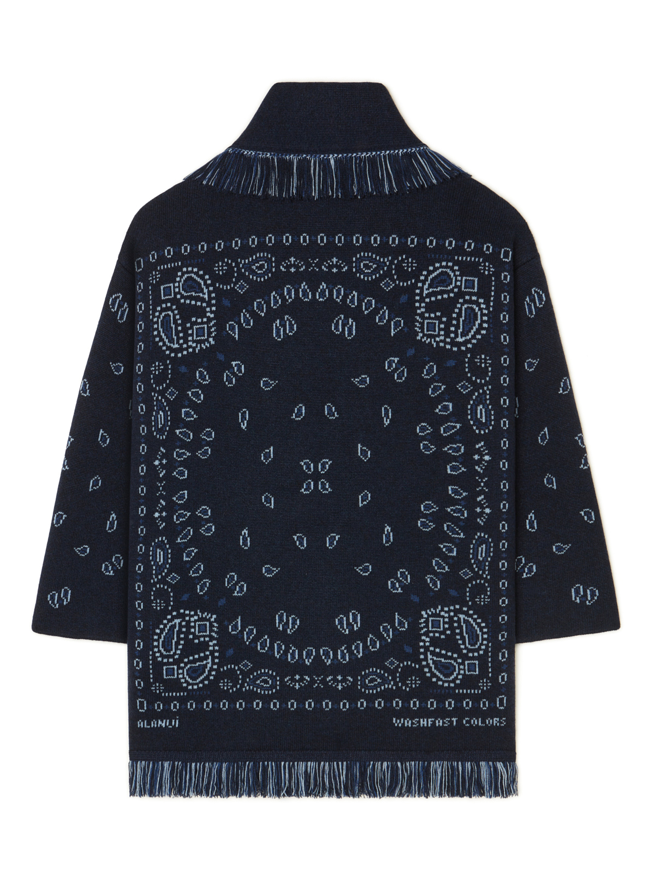 Bandana Jacquard Cardigan - 3