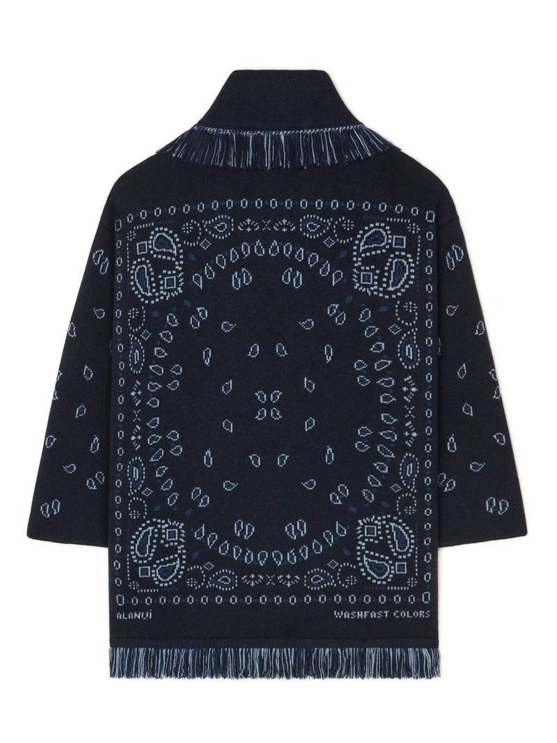 Bandana Jacquard Cardigan 3