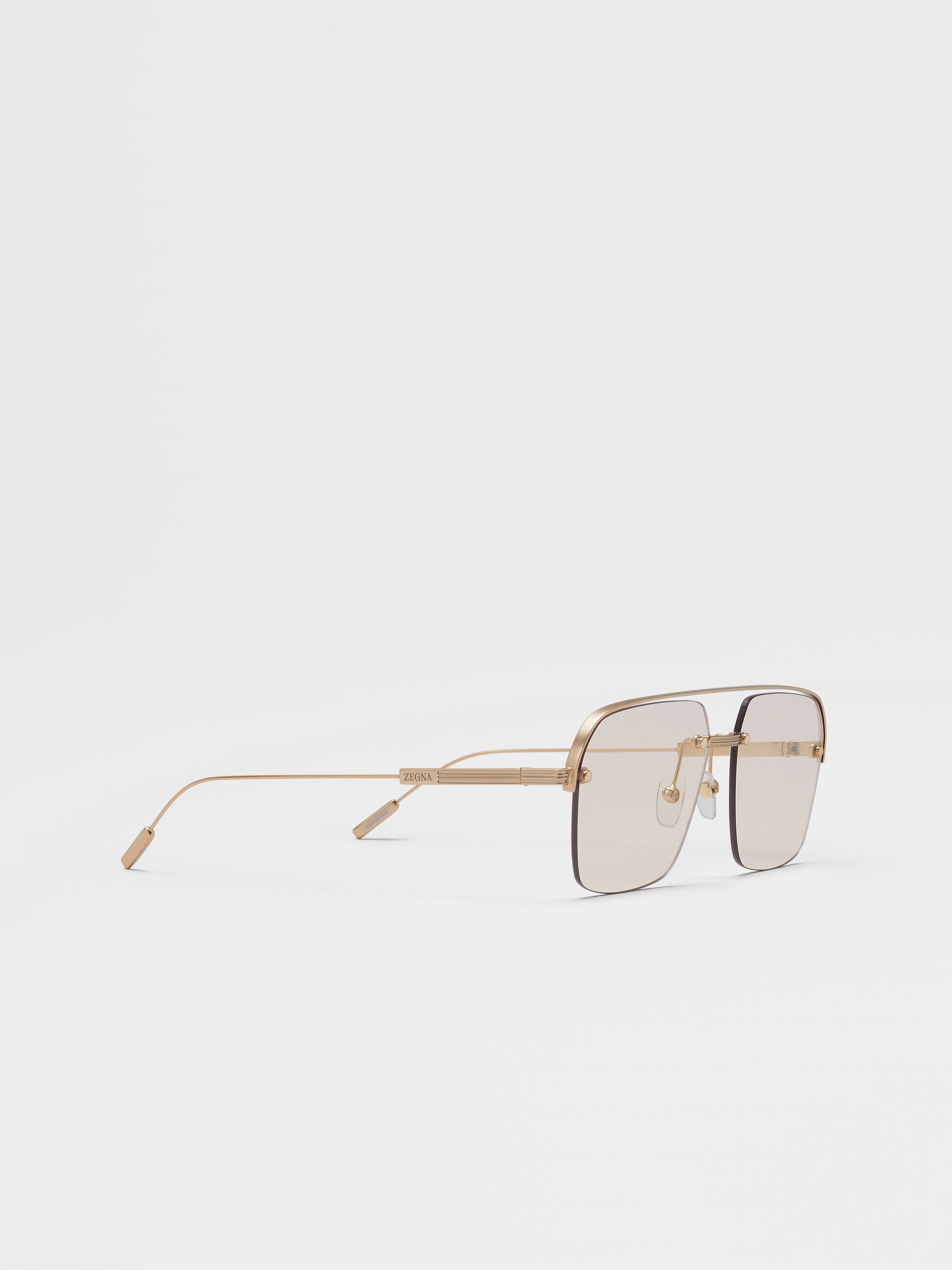 ROSE GOLD METAL SUNGLASSES - 3