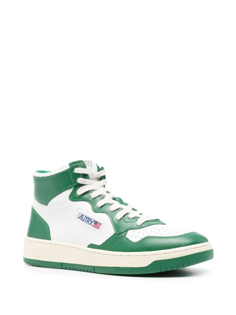 AUTRY Medalist panelled leather sneakers outlook