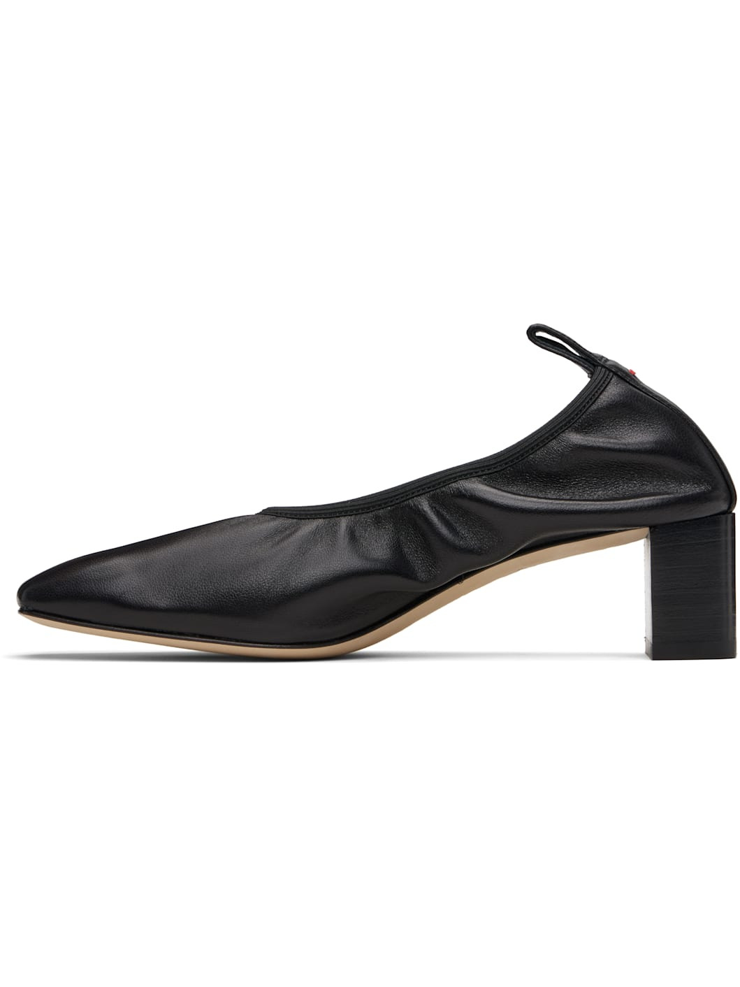 Black Narissa Ruched Heels - 3