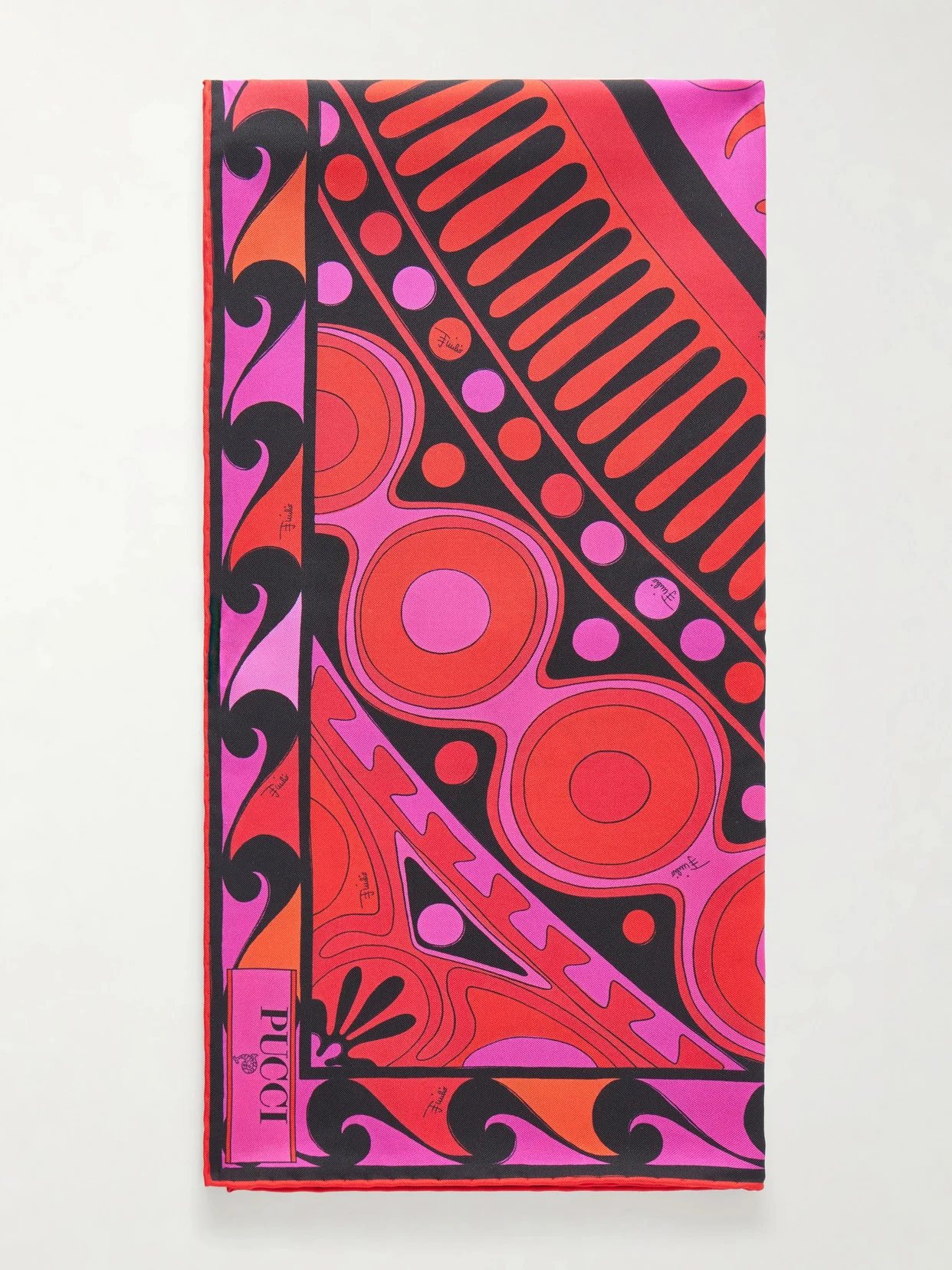 Printed Silk-twill Scarf - 1