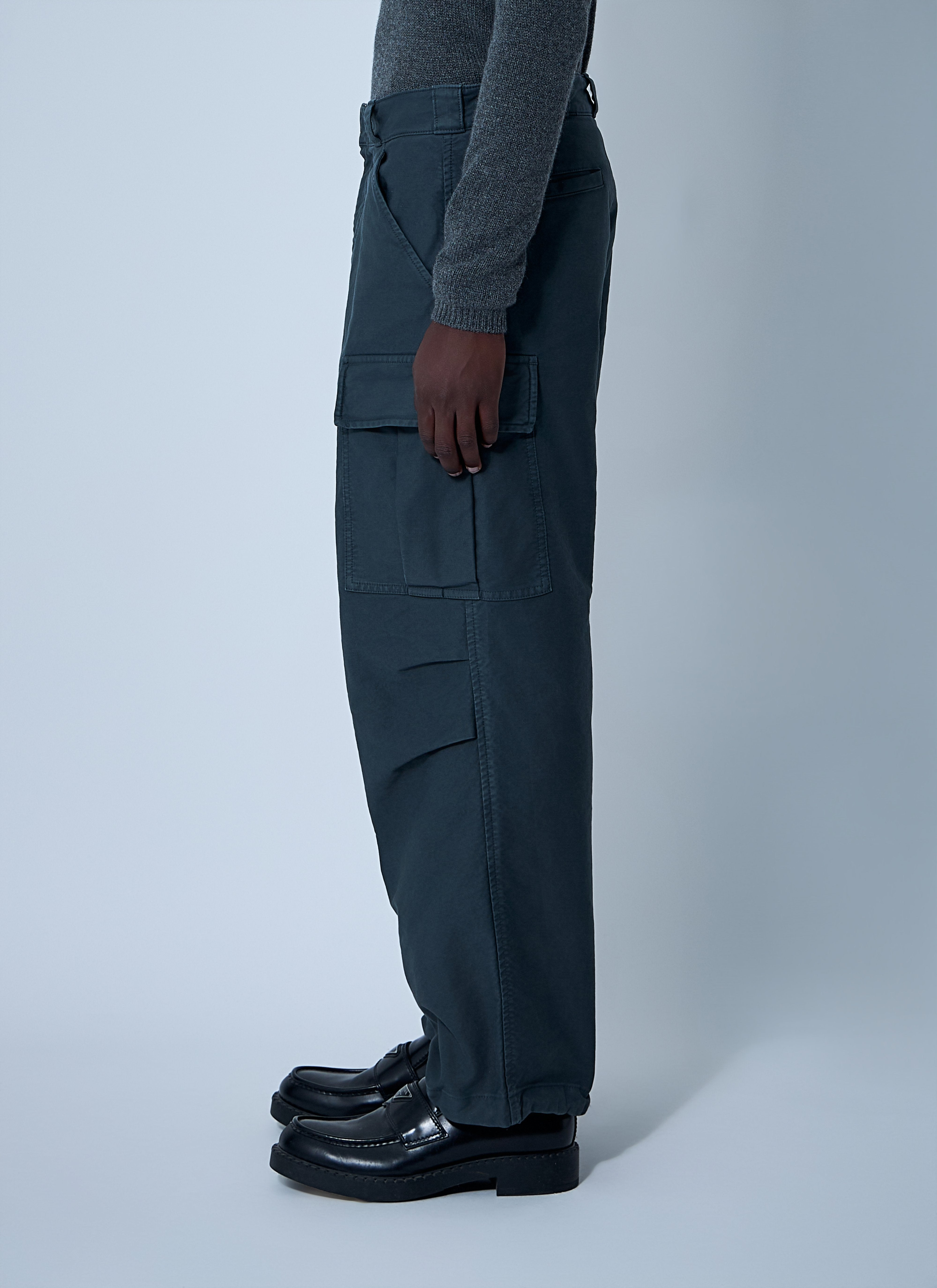 Prada Men Cotton Cargo Pants - 3