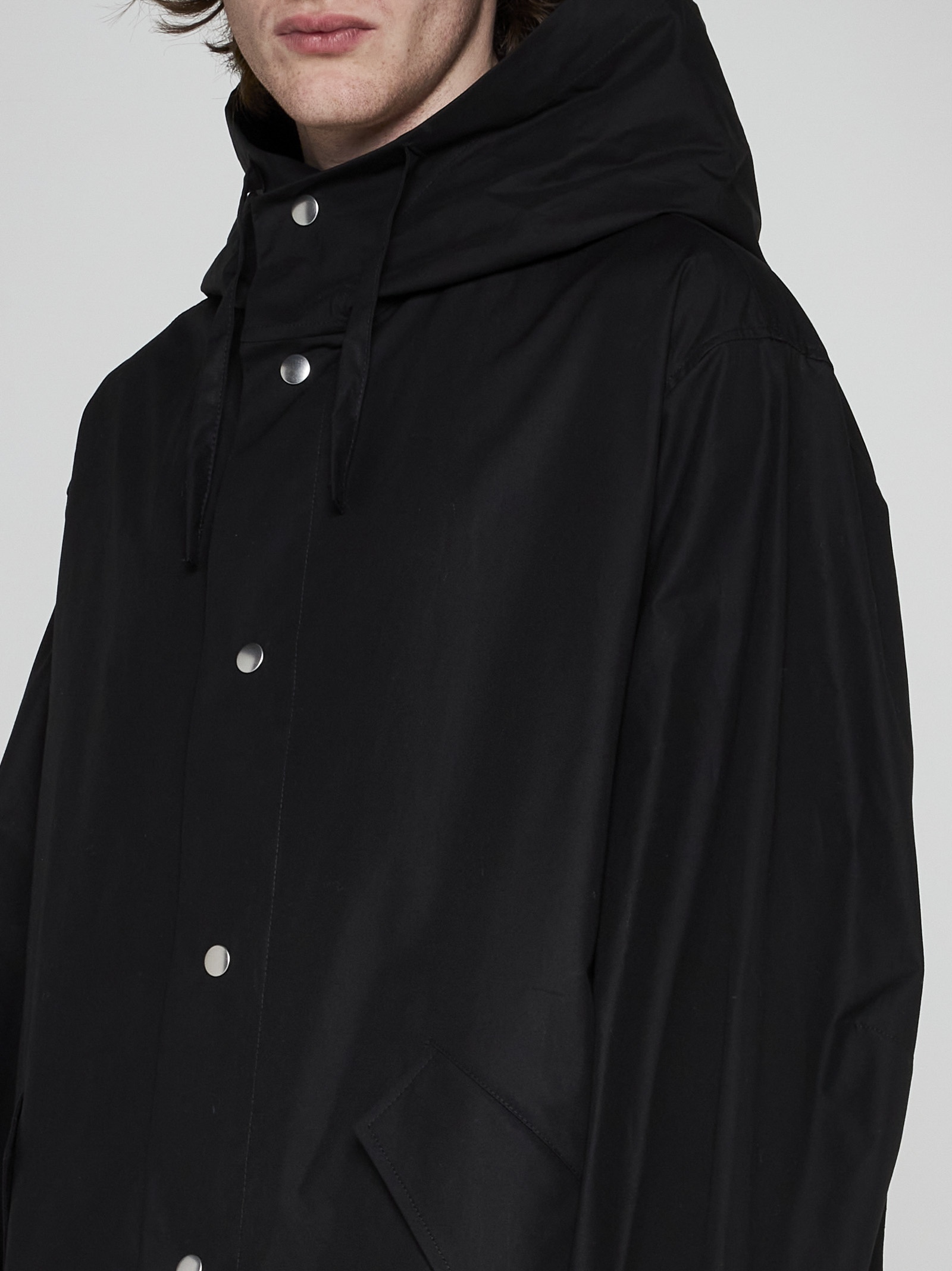 Hooded cotton parka - 5