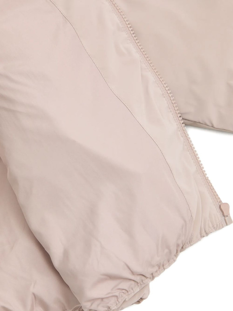 logo stripe puffer jacket 5