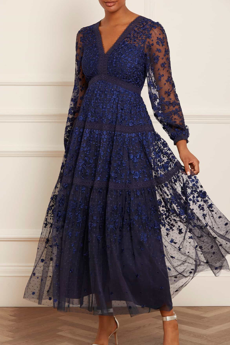 Needle & Thread Celestia Ribbon Ankle Gown outlook
