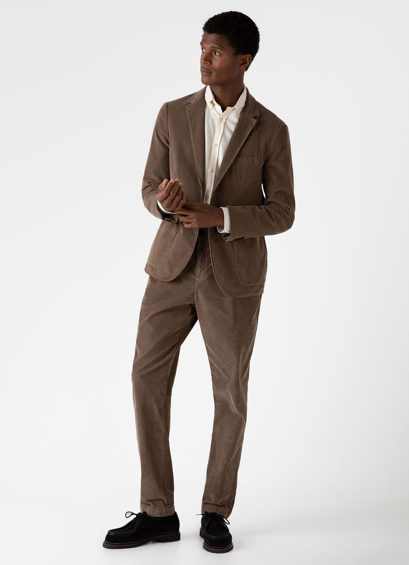Sunspel Button Down Flannel Shirt outlook