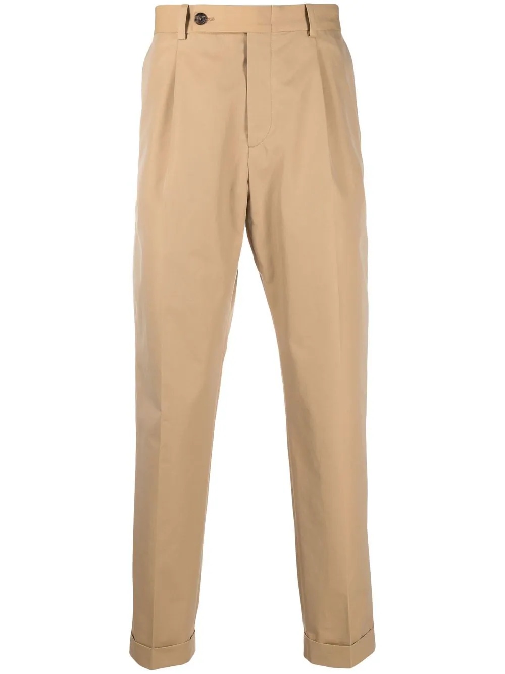 cropped tailored trousers - 1