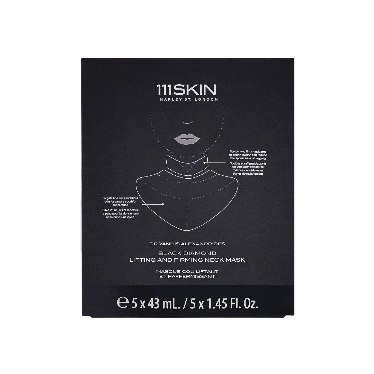 Black Diamond Lifting and Firming Neck Mask - 1