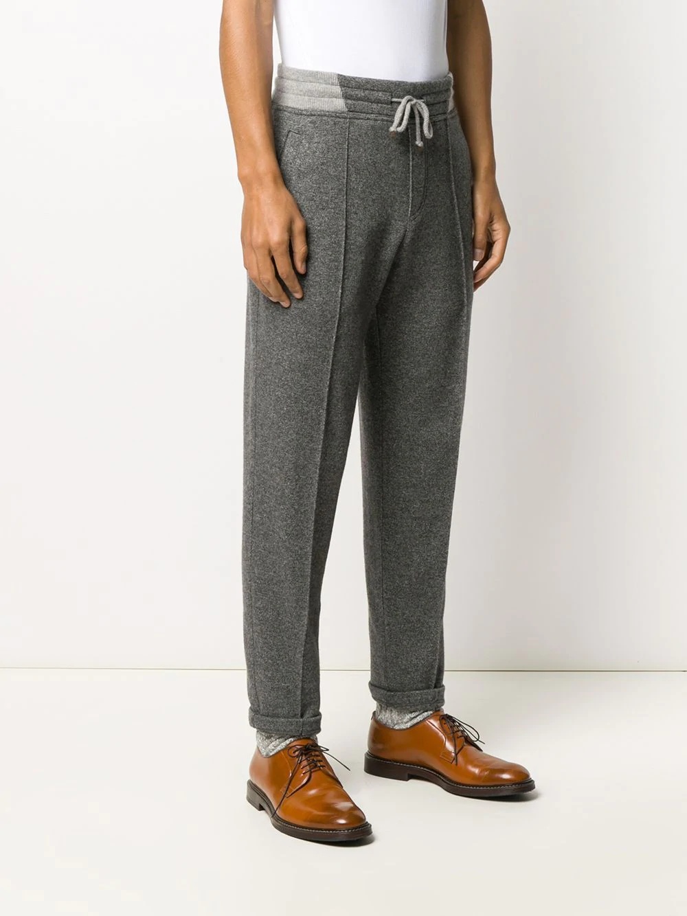 tapered track pants - 3